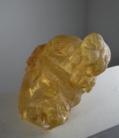 Fragmentary Female Head, Classical Inspiration, Fractal Resin, 1970s