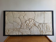 Fragmented Landscape I — Ceramic Wall Sculpture