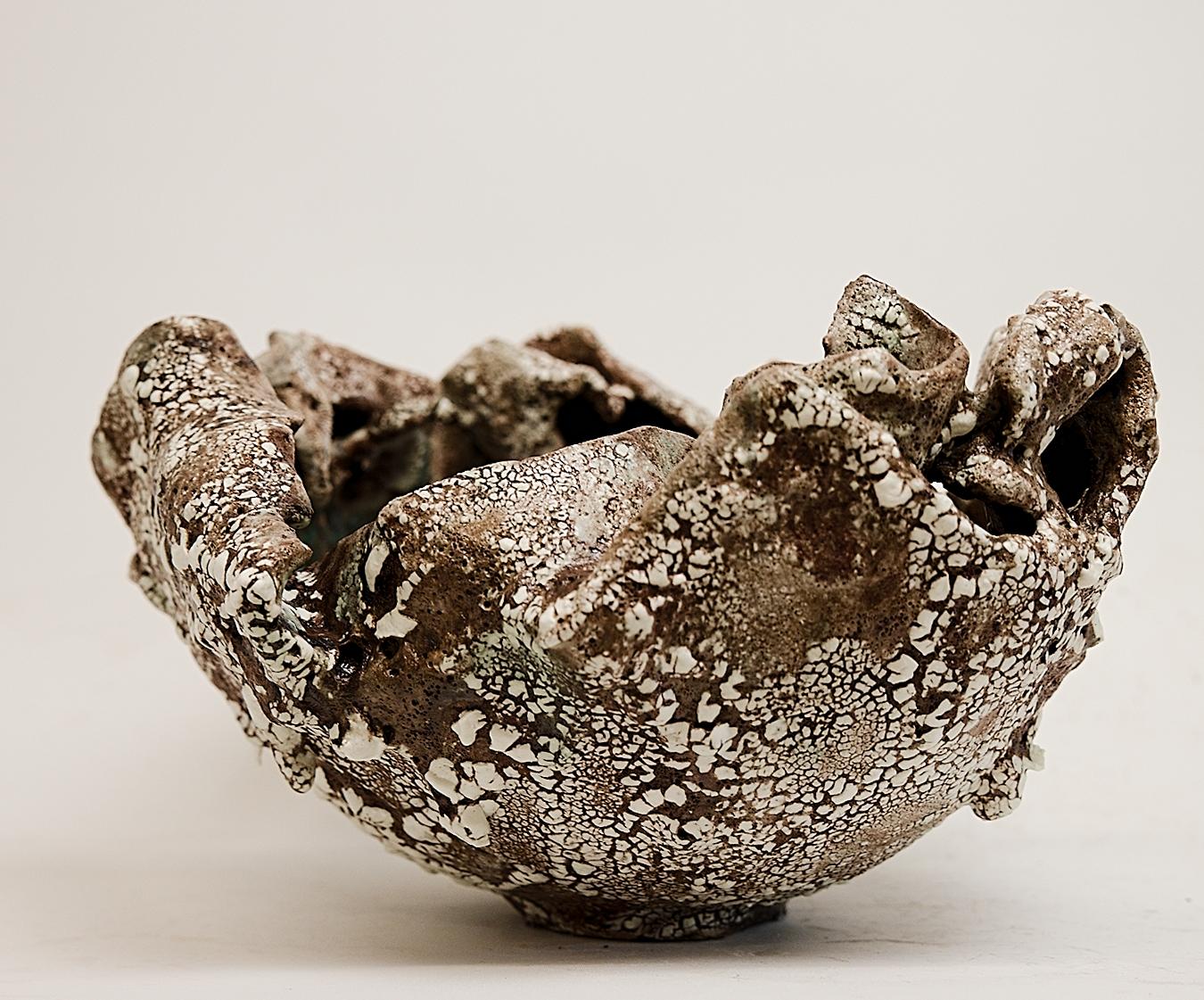 Fragments Brown Ancient Bowl For Sale 5