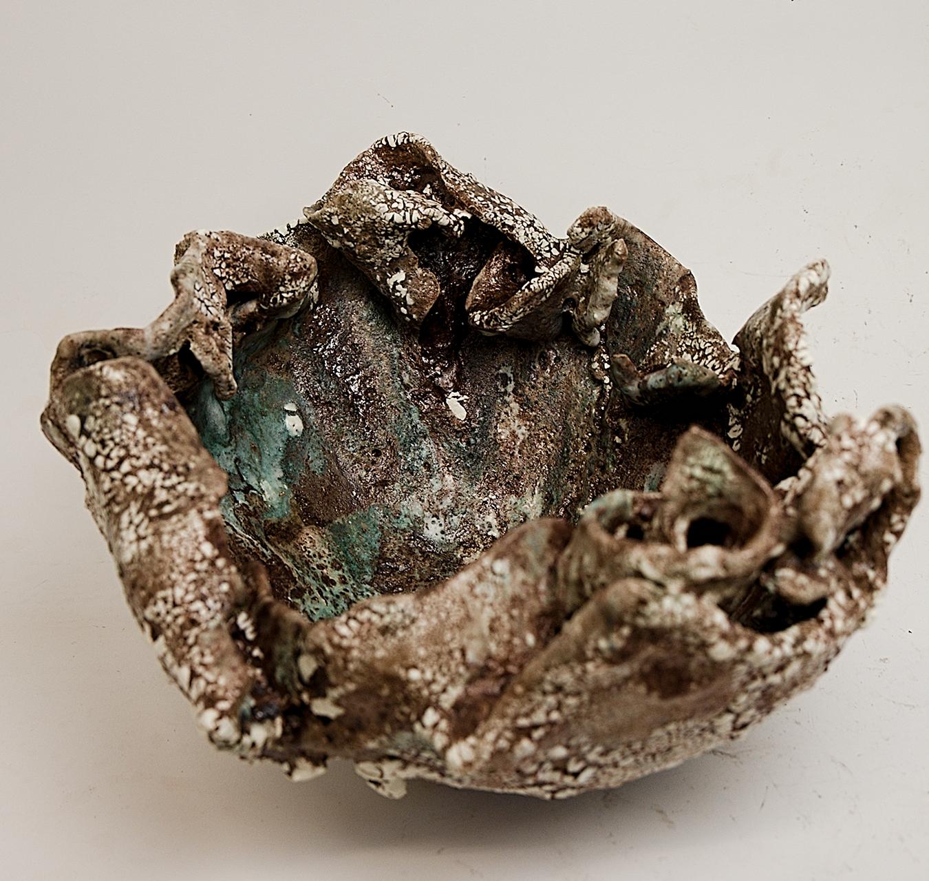 Fragments Brown Ancient Bowl For Sale 7