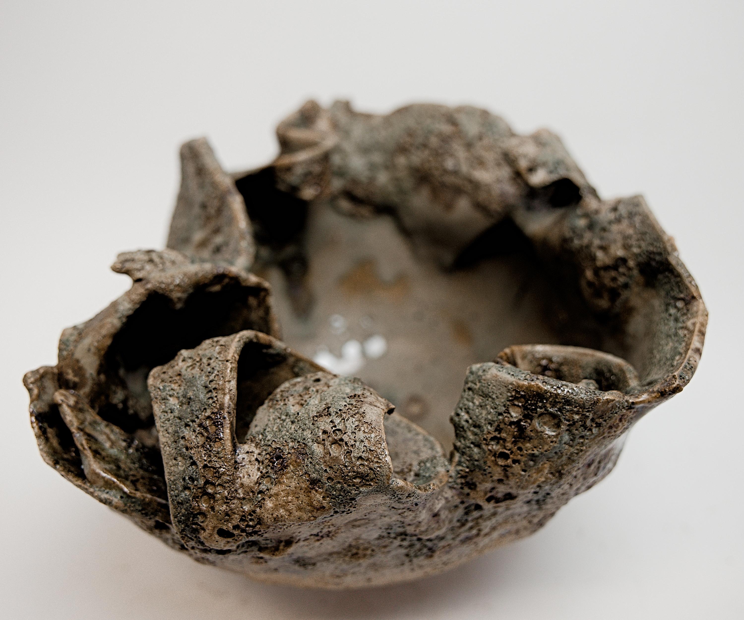 Fragments Green Ancient Bowl For Sale 1
