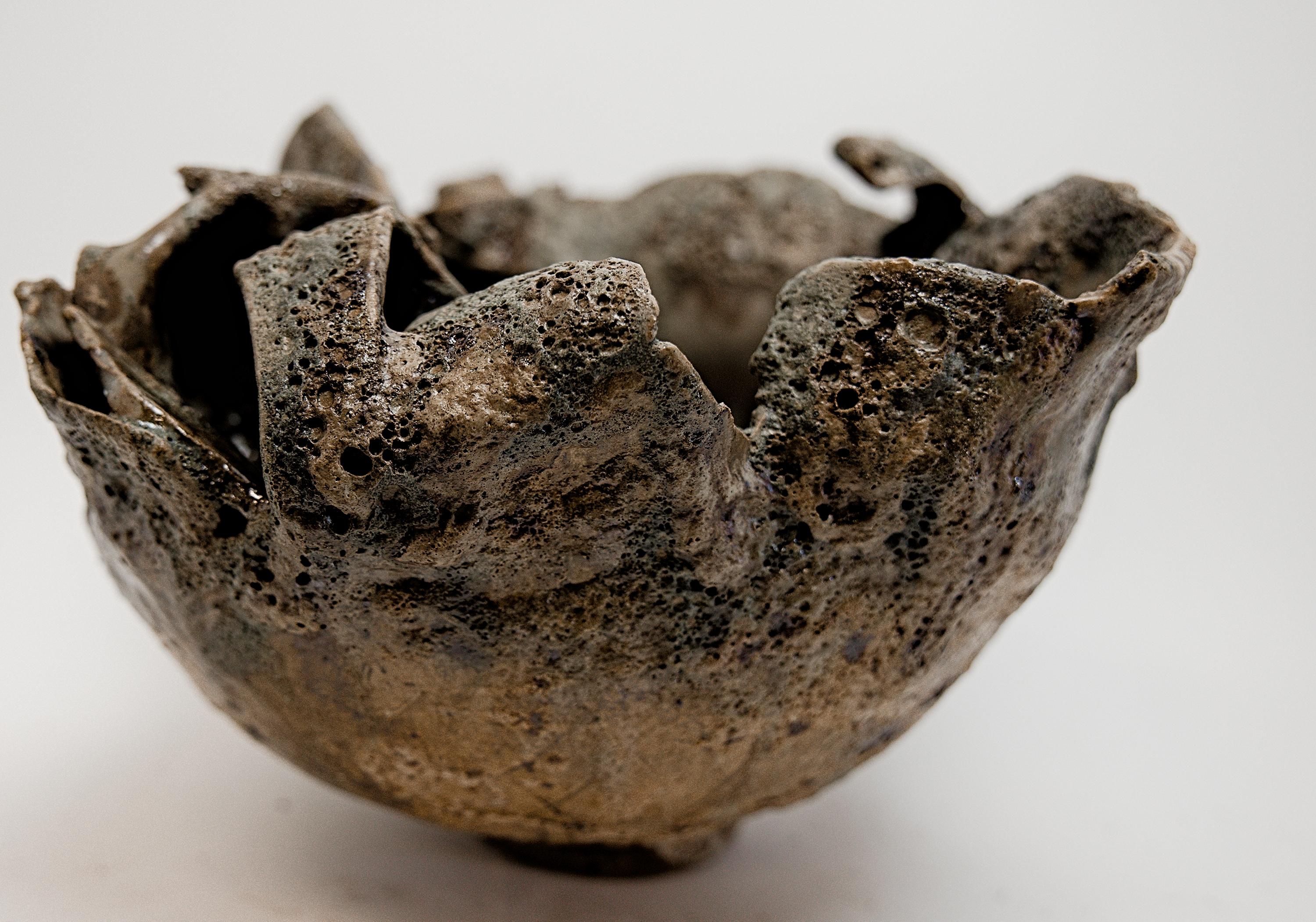 Fragments Green Ancient Bowl For Sale 2