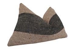 Fragments Identity Italian Loomed Raw Rolled Silk Pillow