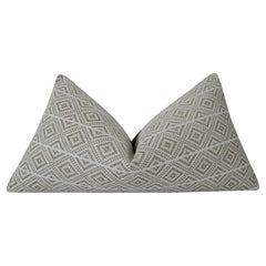 Fragments Identity Luxe Reversible Woven & Linen Pillow