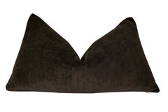 Cuscino reversibile in tessuto e velluto "Fragments Identity Luxe"