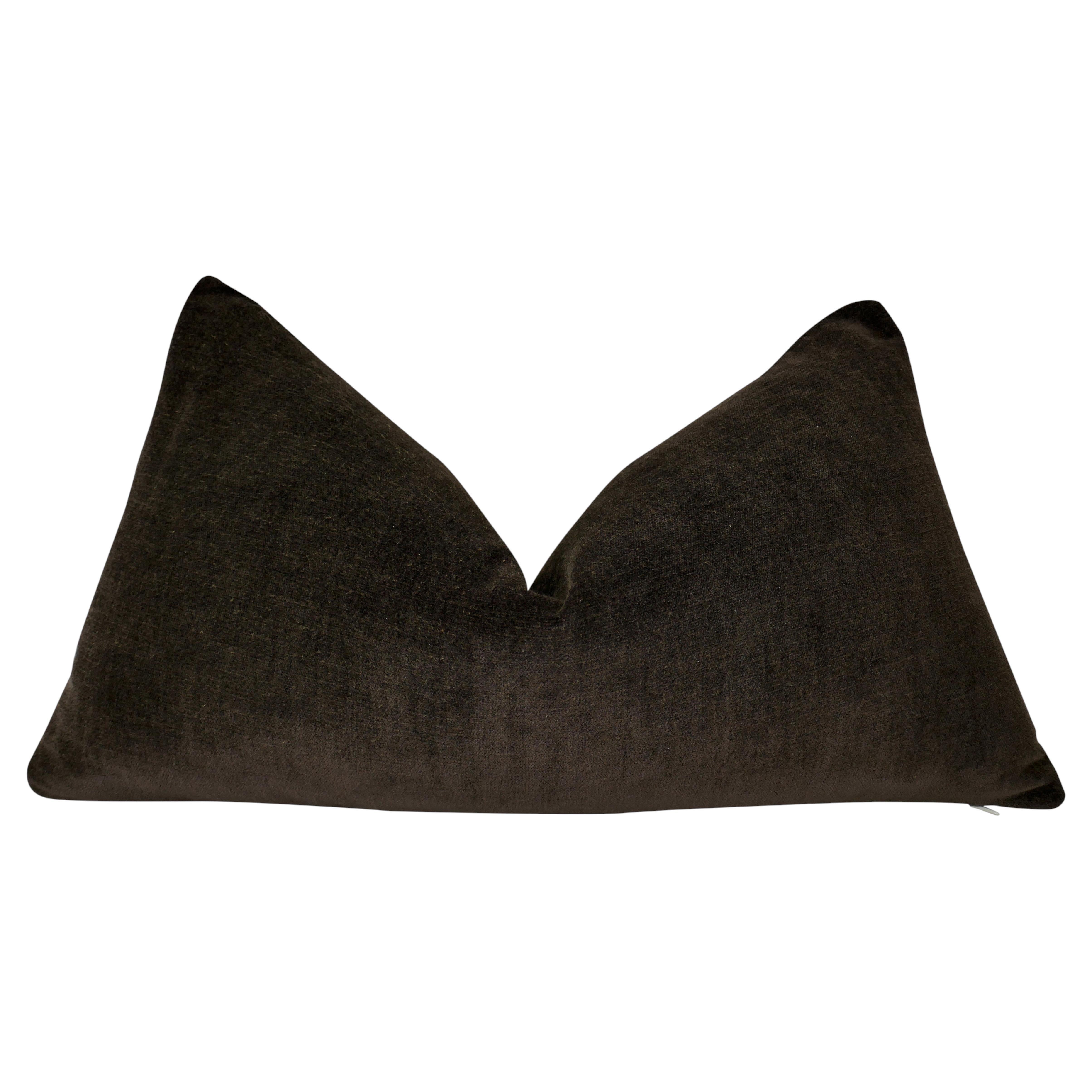 Fragments Identity Luxe Reversible Velvet & Woven Pillow
