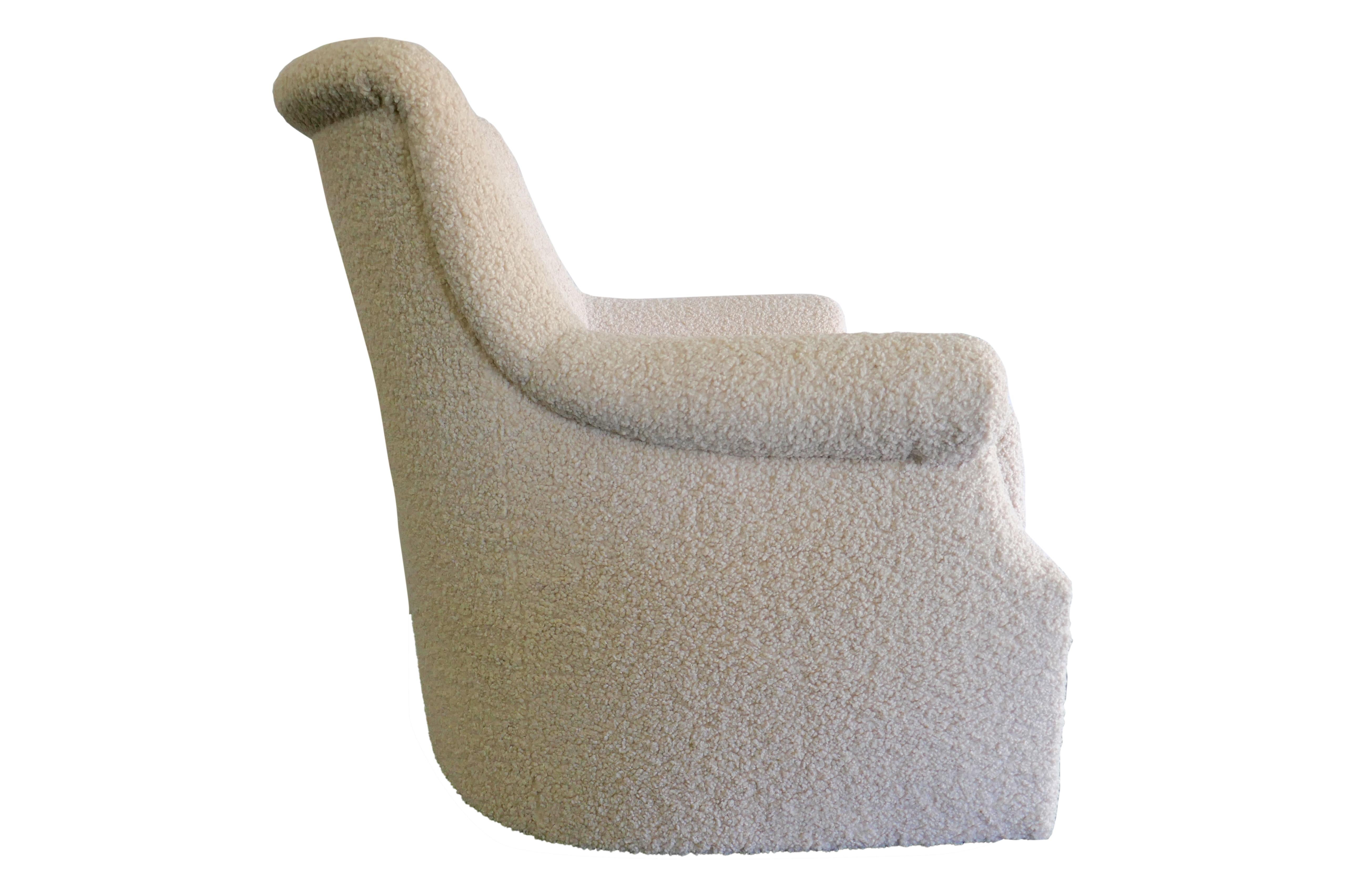 Fait main Fragments Identity Chaise pivotante en bouclier naturel en vente