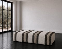 Fragments Identity Vintage Handwoven Berber Kilim Cocktail Ottoman
