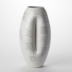 Fragmentos de mí mismo nº 134, jarrón escultórico de cerámica de Nicholas Arroyave-Portela