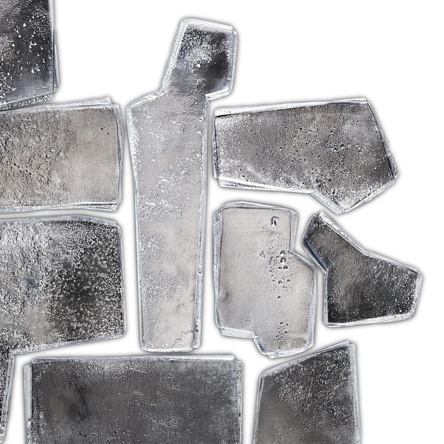 Italian Fragments Silvered Wall Decoration For Sale