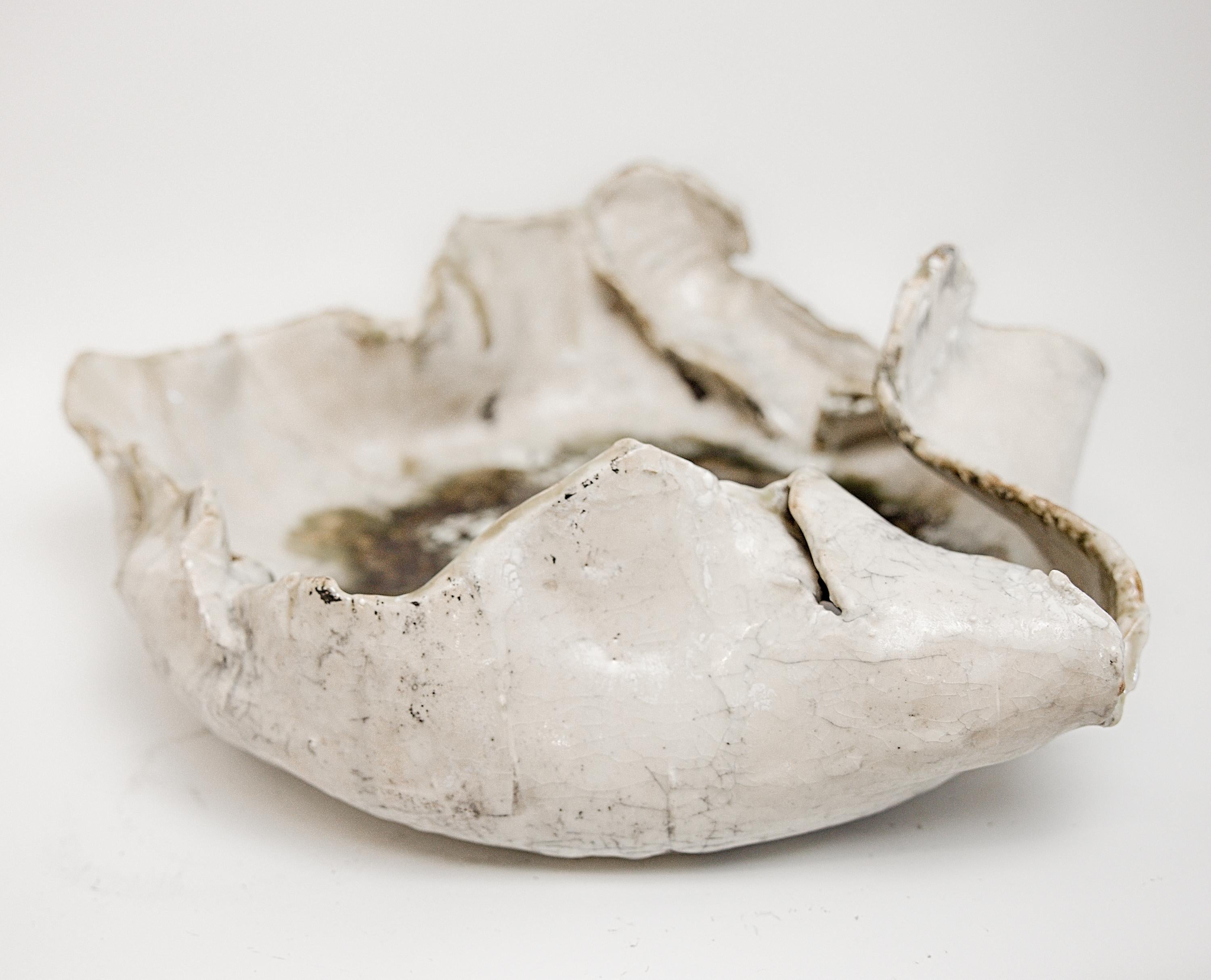 Fragments White Ancient Bowl For Sale 2