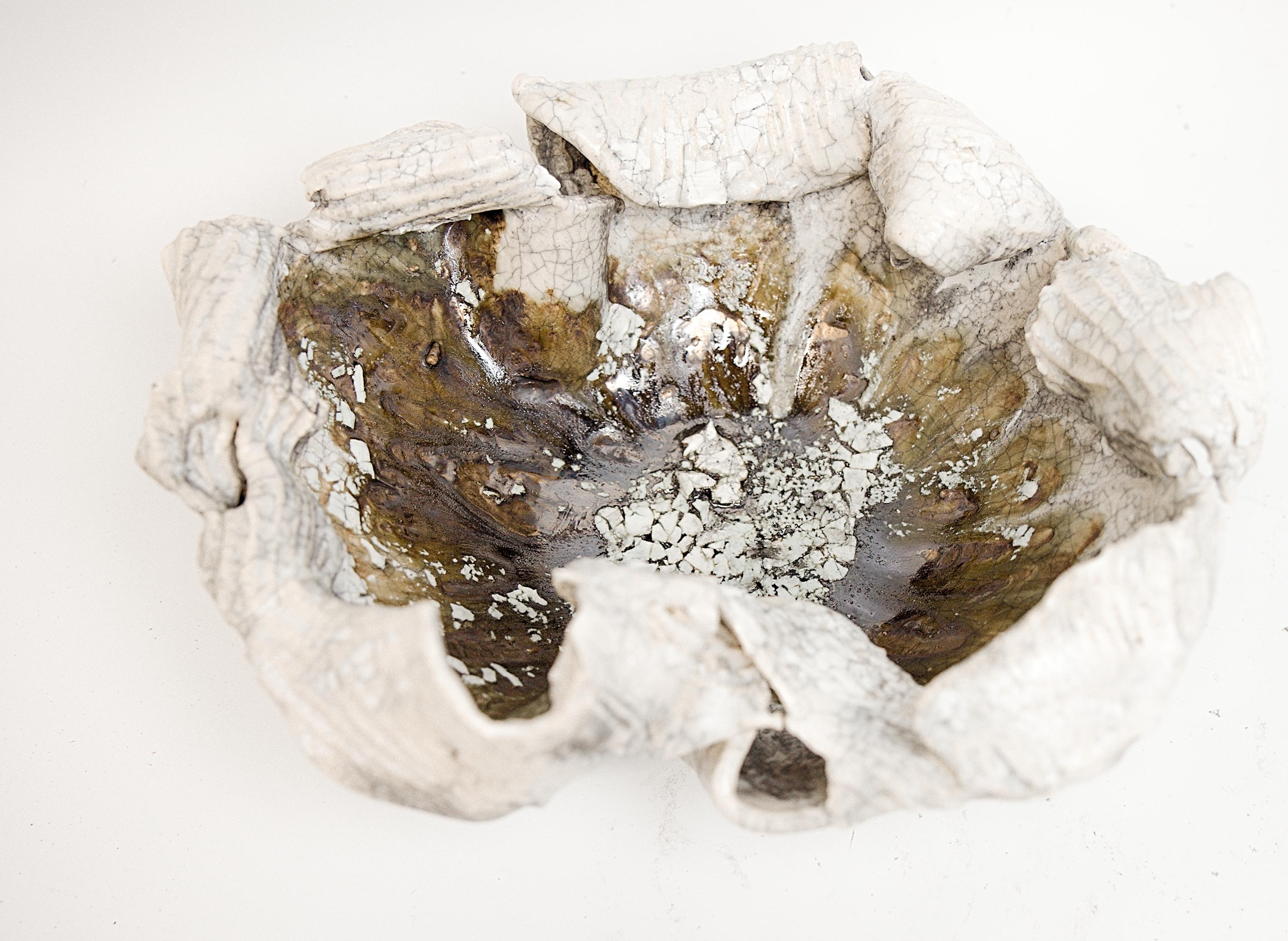 Fragments White Ancient Bowl For Sale 9