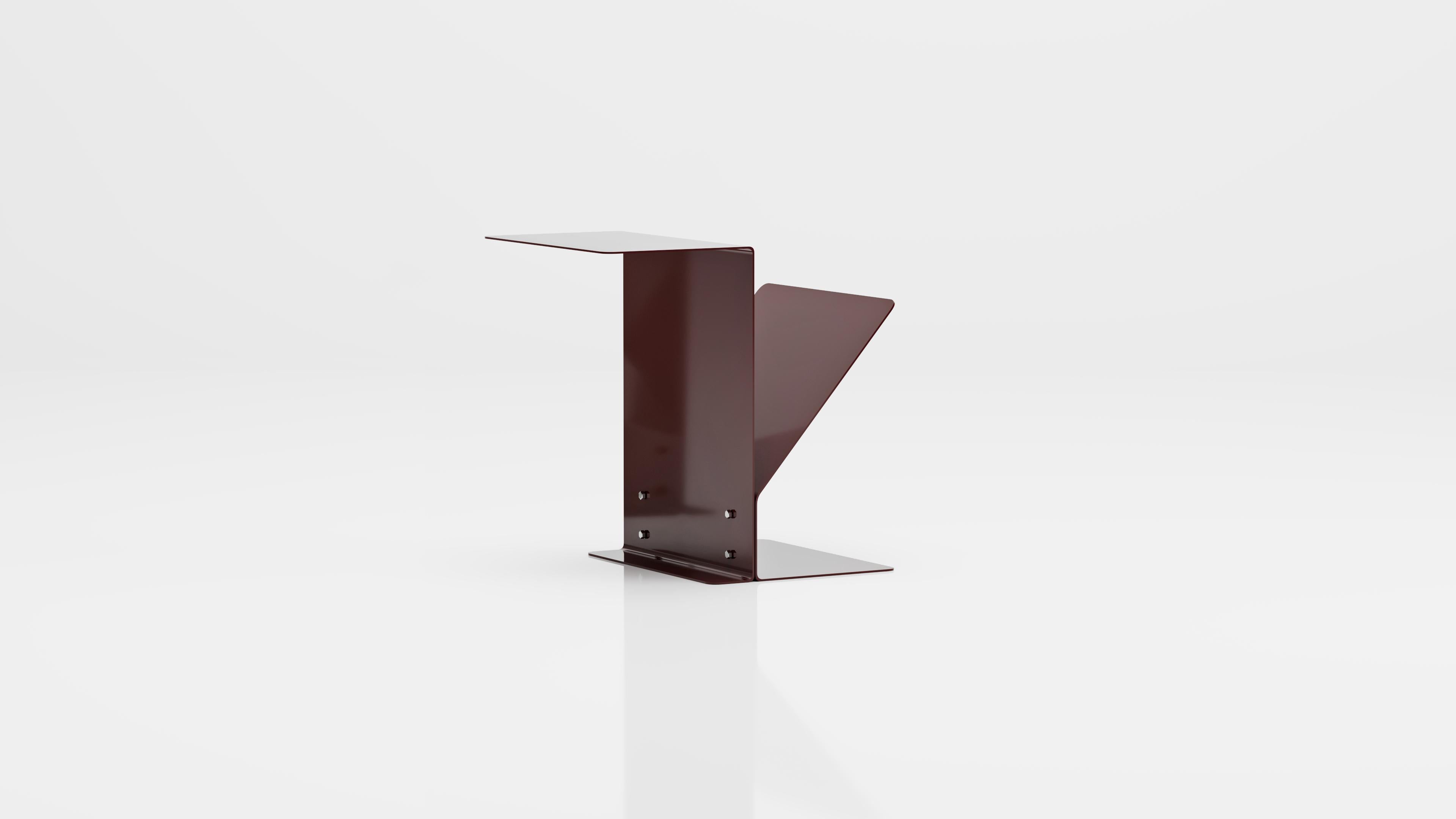 Frak Side Table (Cherry) In New Condition For Sale In Bilkent, TR