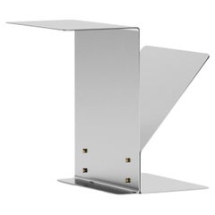 Frak Beistelltisch (Edelstahl Silber)