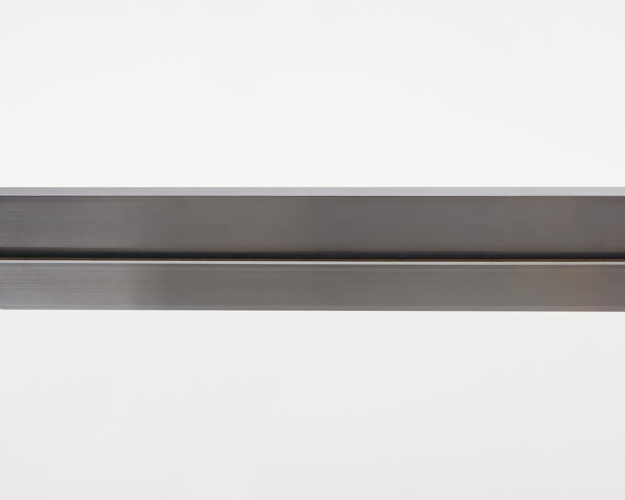 FRAMA Contemporary Scandinavian Design Aluminum Recess Mirror Small In New Condition For Sale In Copenhagen, DK