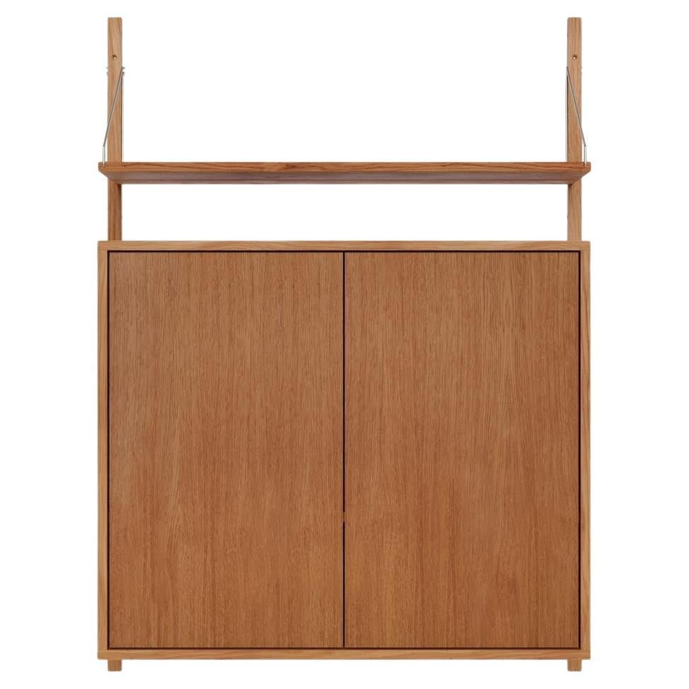 FRAMA Shelf Library Section M Cabinet in Natural H1148 by Kim Richardt For Sale