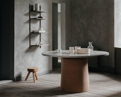 FRAMA Sintra Dining Table in Cork Base & Ataija Marble by Nicholai Wiig Hansen