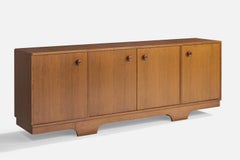 Framar Pavia, Sideboard, Walnut, Italy, 1970s