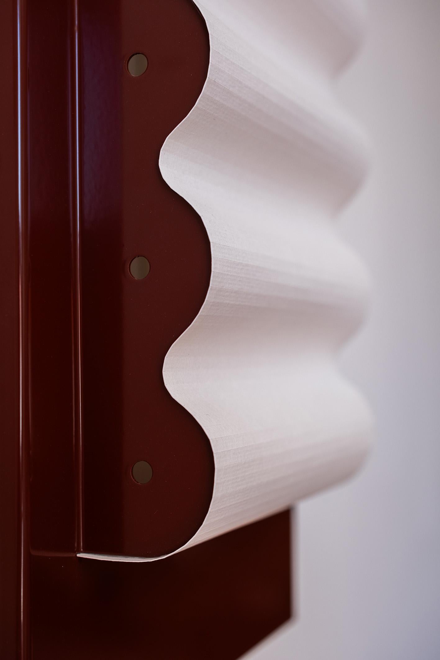 Frame Alu Brun S Wall Lamp by Violaine d'Harcourt In New Condition For Sale In Geneve, CH