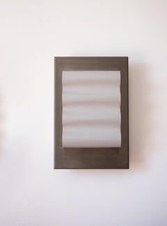 Frame Alu Brut M Wall Lamp by Violaine d'Harcourt