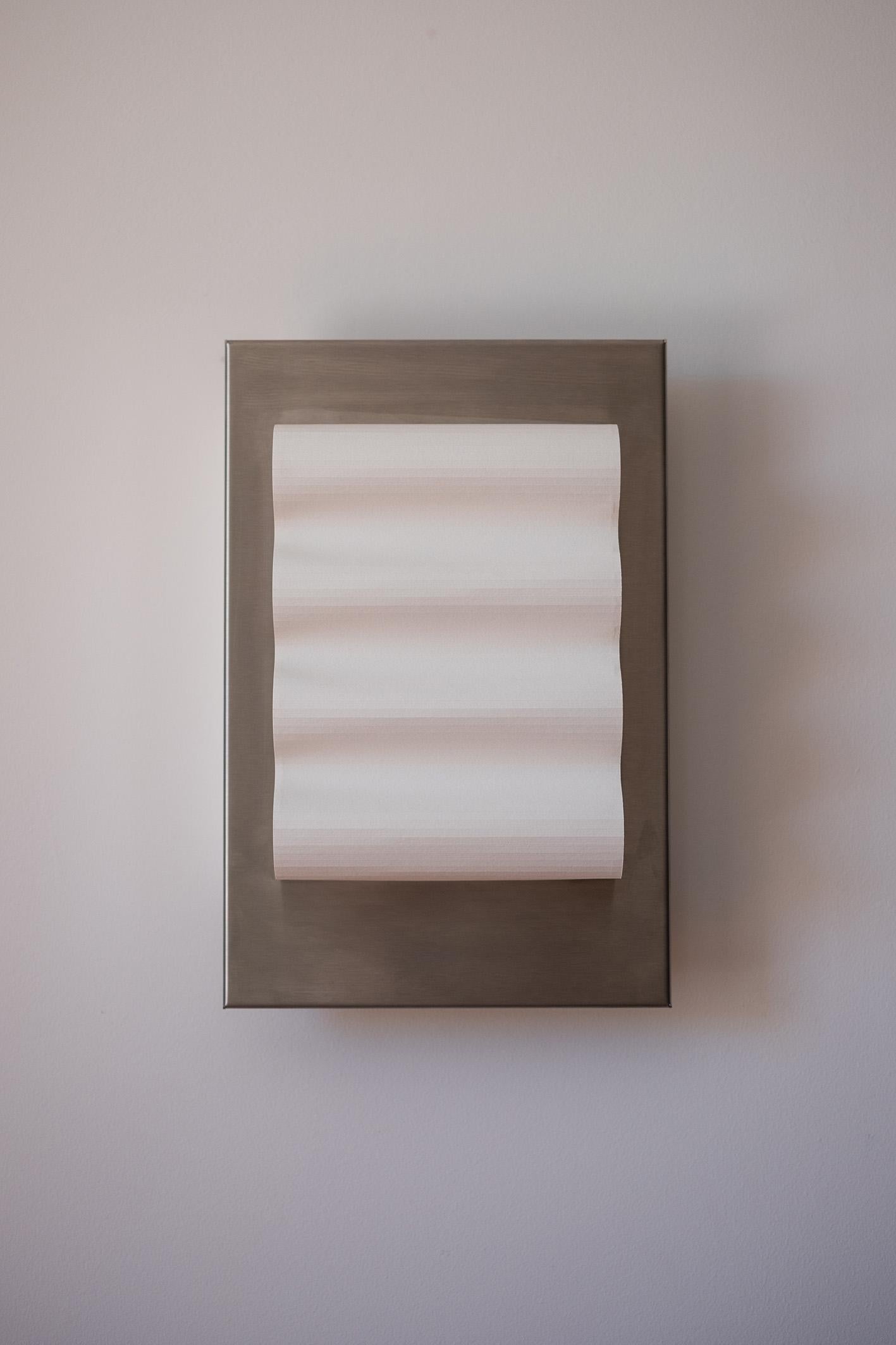 Lámpara de pared Frame Alu Brut S de Violaine d'Harcourt Posmoderno en venta