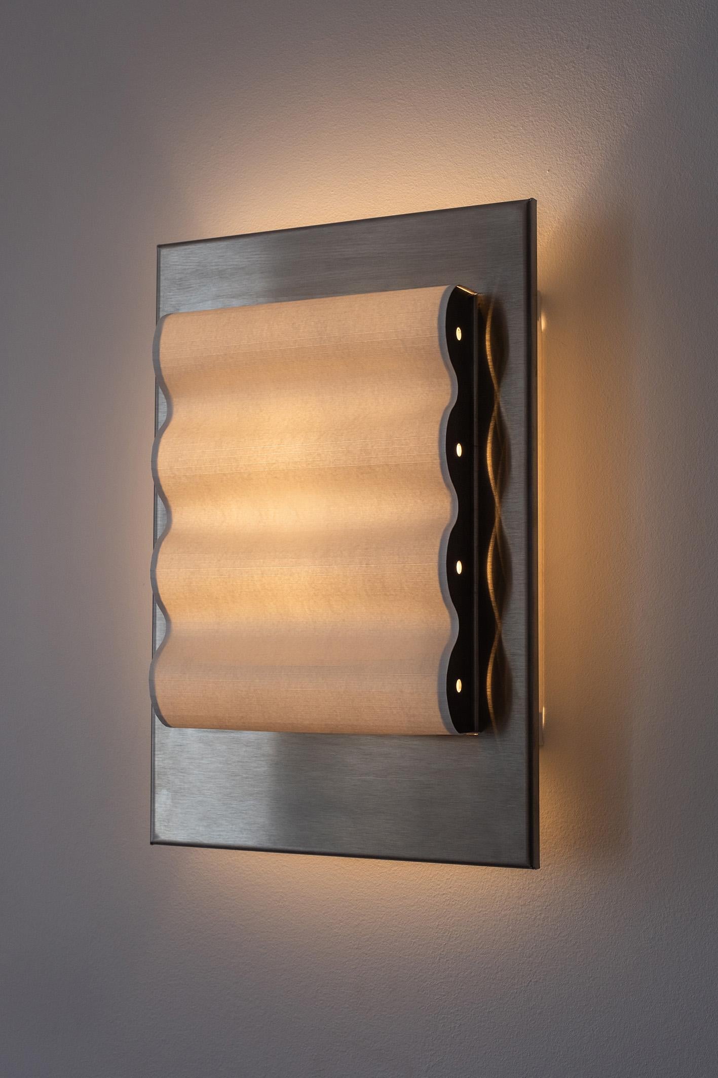 Lámpara de pared Frame Alu Brut S de Violaine d'Harcourt en Nuevo estado para la venta en Geneve, CH