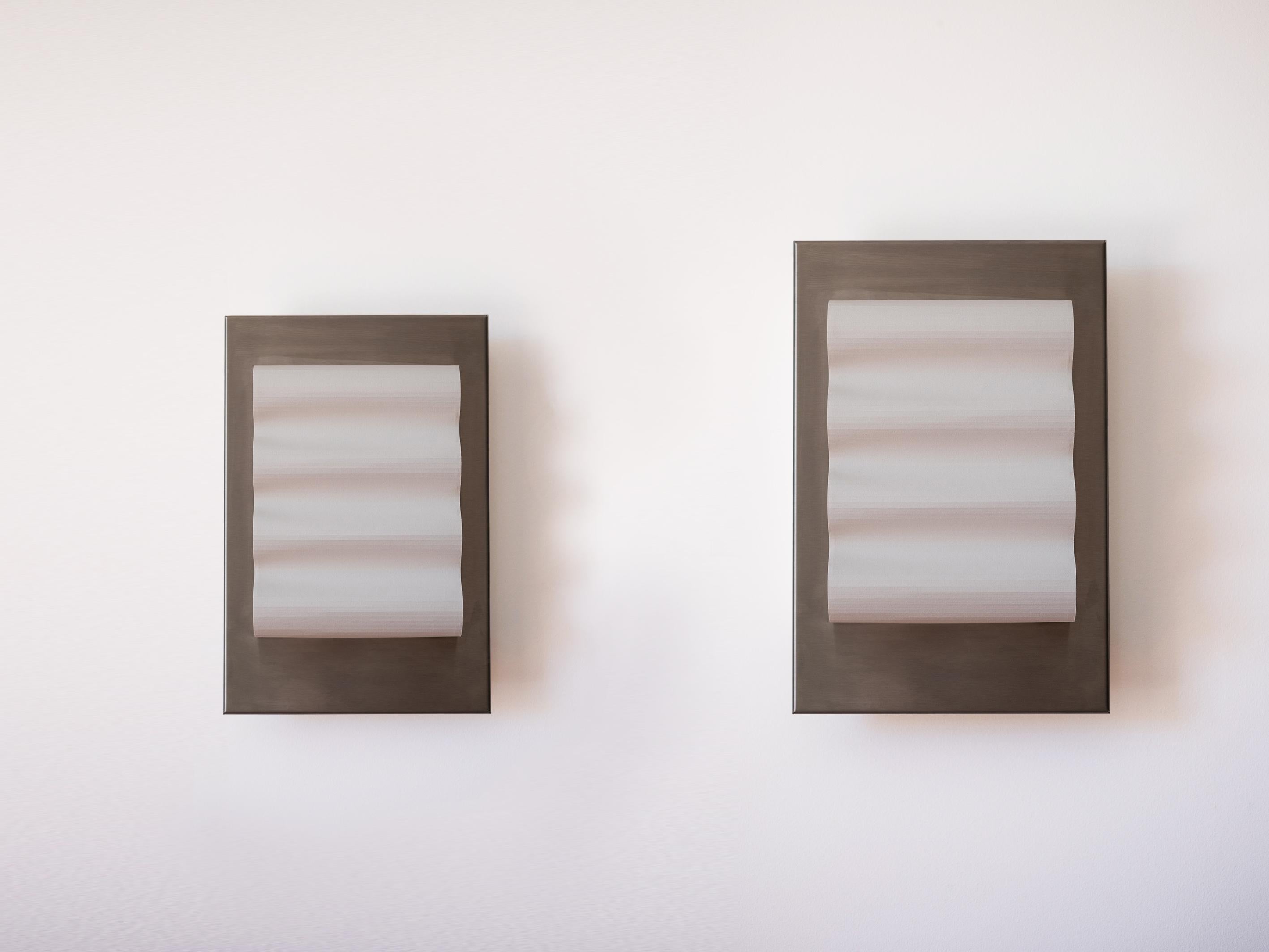 Lámpara de pared Frame Alu Brut S de Violaine d'Harcourt Siglo XXI y contemporáneo en venta