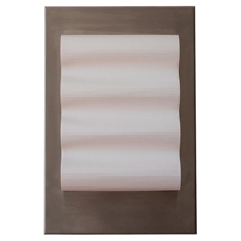 Lámpara de pared Frame Alu Brut S de Violaine d'Harcourt en venta