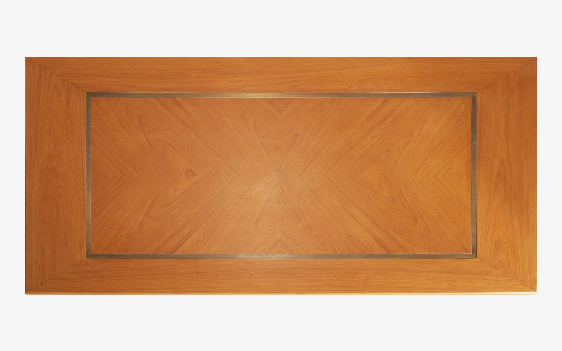 Frame American Oak Dining Table For Sale 12
