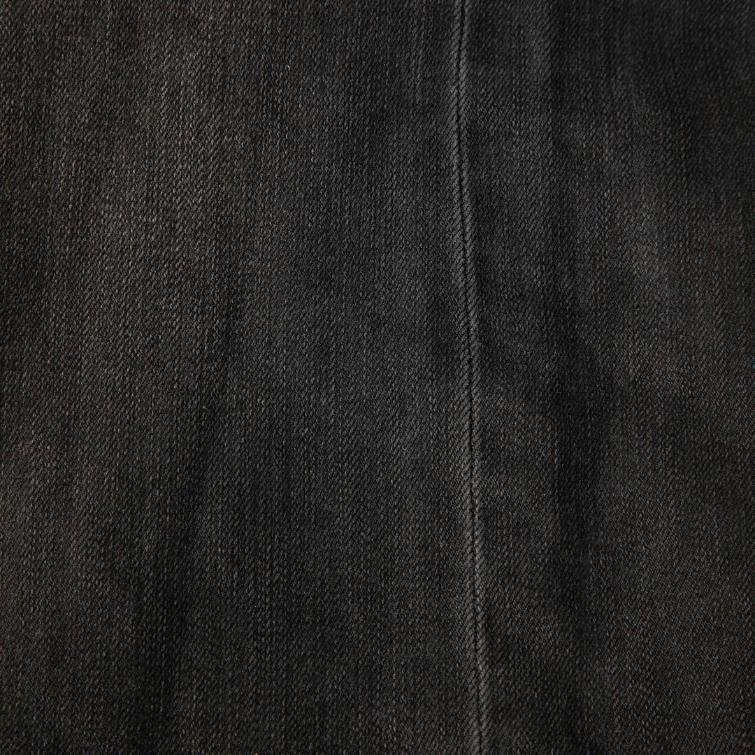 FRAME Schwarze Denim-Jeans mit geradem Bein Größe XS Damen im Angebot