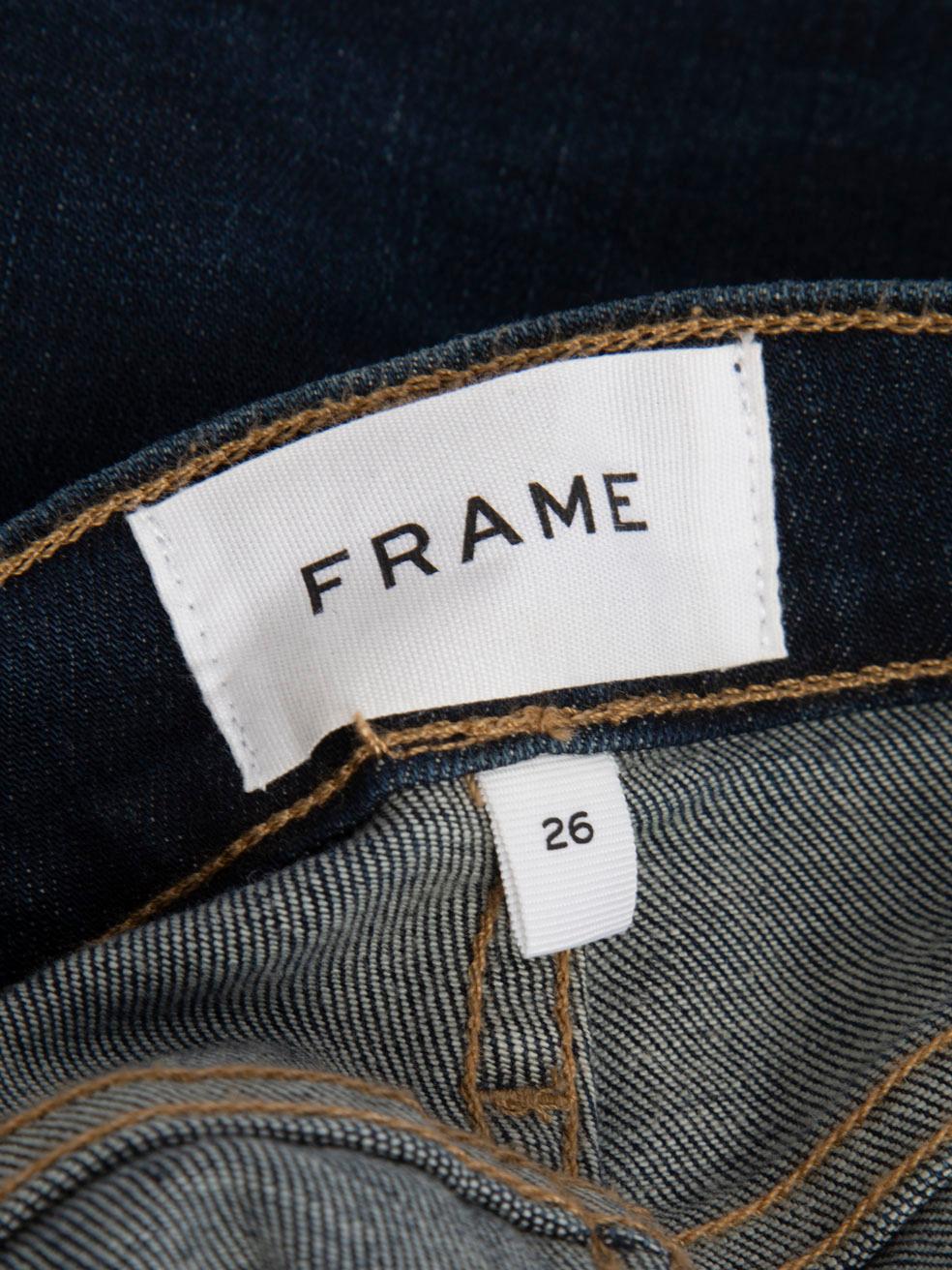 FRAME Jean Le Gar√ßon en denim bleu vieilli Taille S Pour femmes en vente