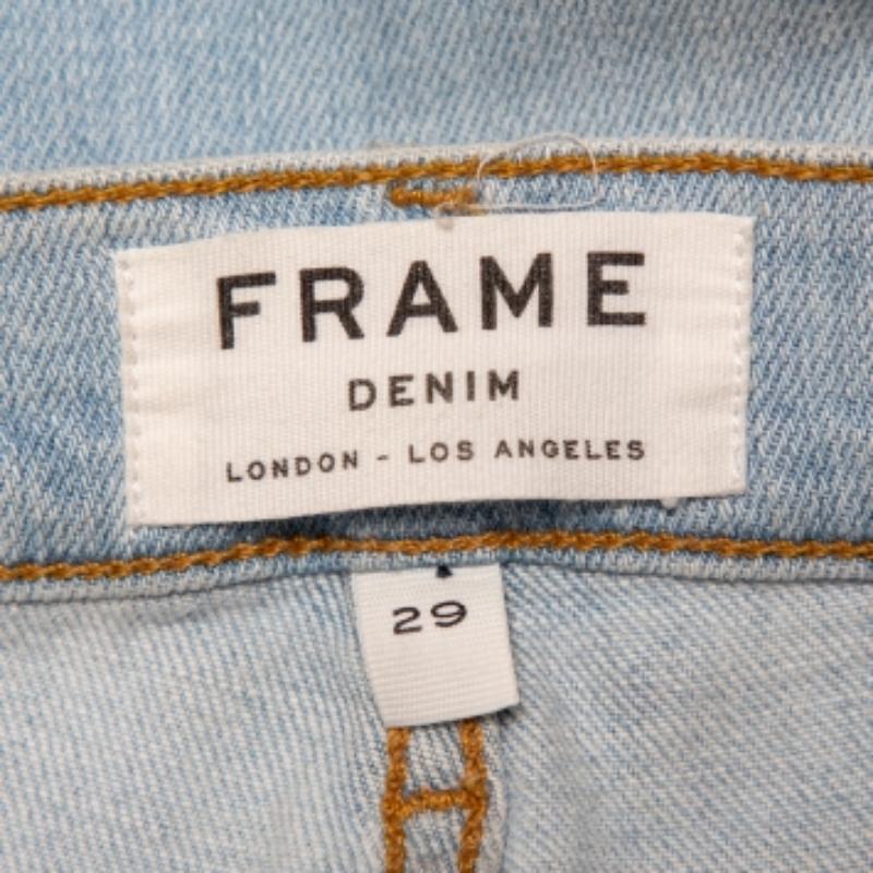 Women's Frame Blue Denim Le Skinny de Jeanne Nowita Jeans M For Sale