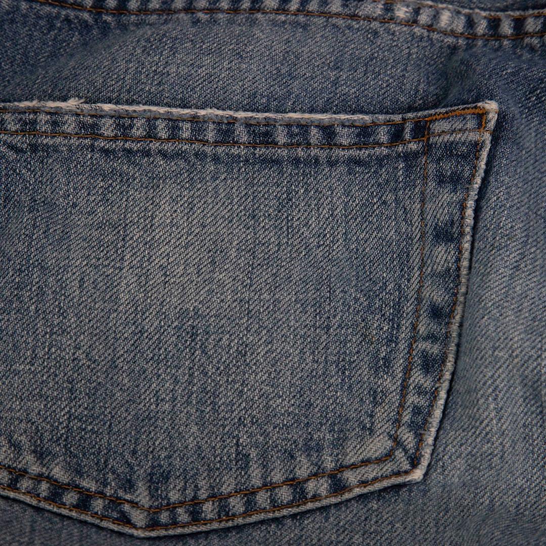 Vaqueros de cintura alta azules FRAME Talla S Gris en venta