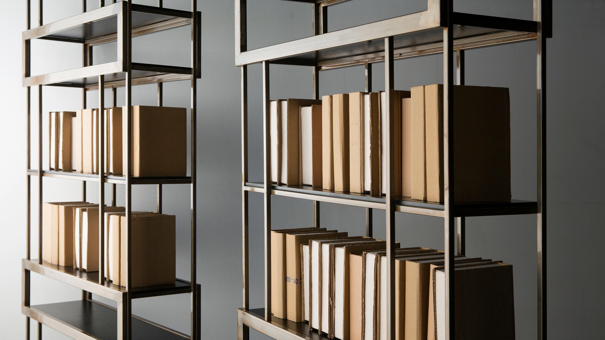 Post-Modern Frame Bookcase by Doimo Brasil For Sale