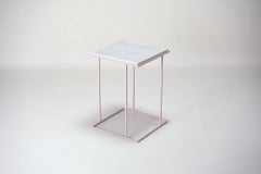Frame - Tavolino in marmo di Carrara di DFdesignlab Fatto a mano in Italia