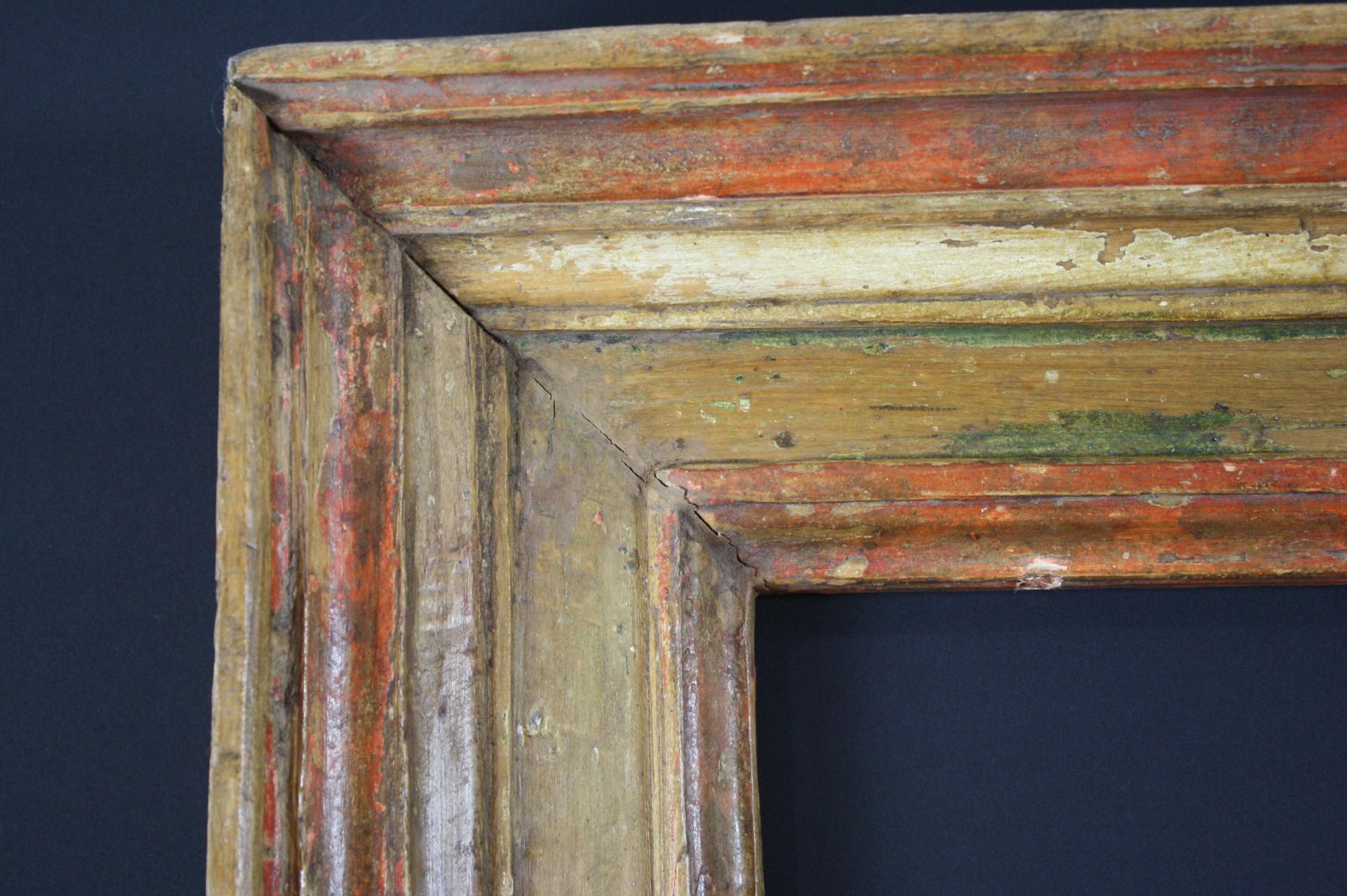 Baroque Frame. Carved wood. 17th century. For Sale