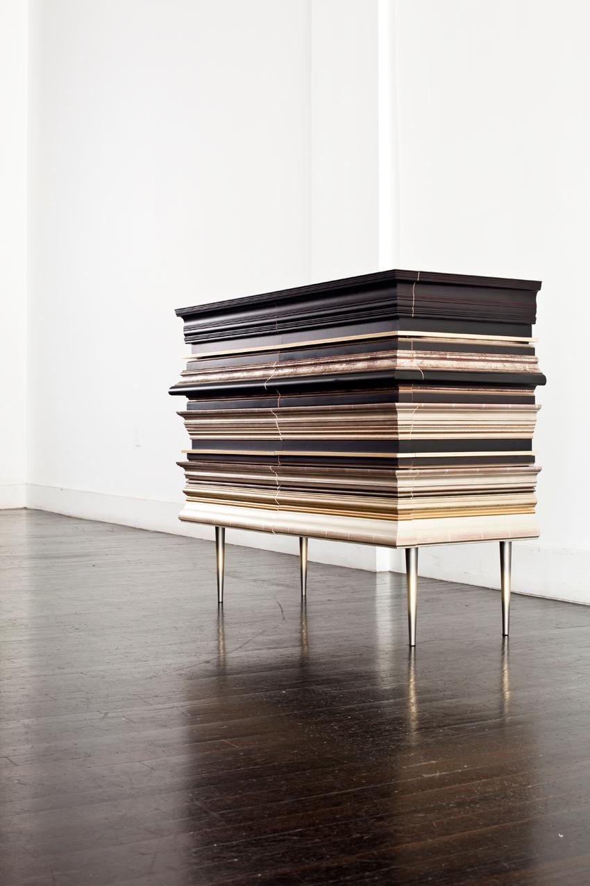 Lacquer Frame Dresser by Luis Pons