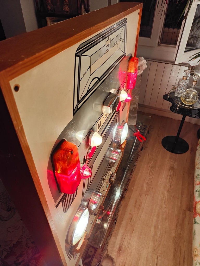 Frame Driving School, 70s, 20th Century For Sale at 1stDibs