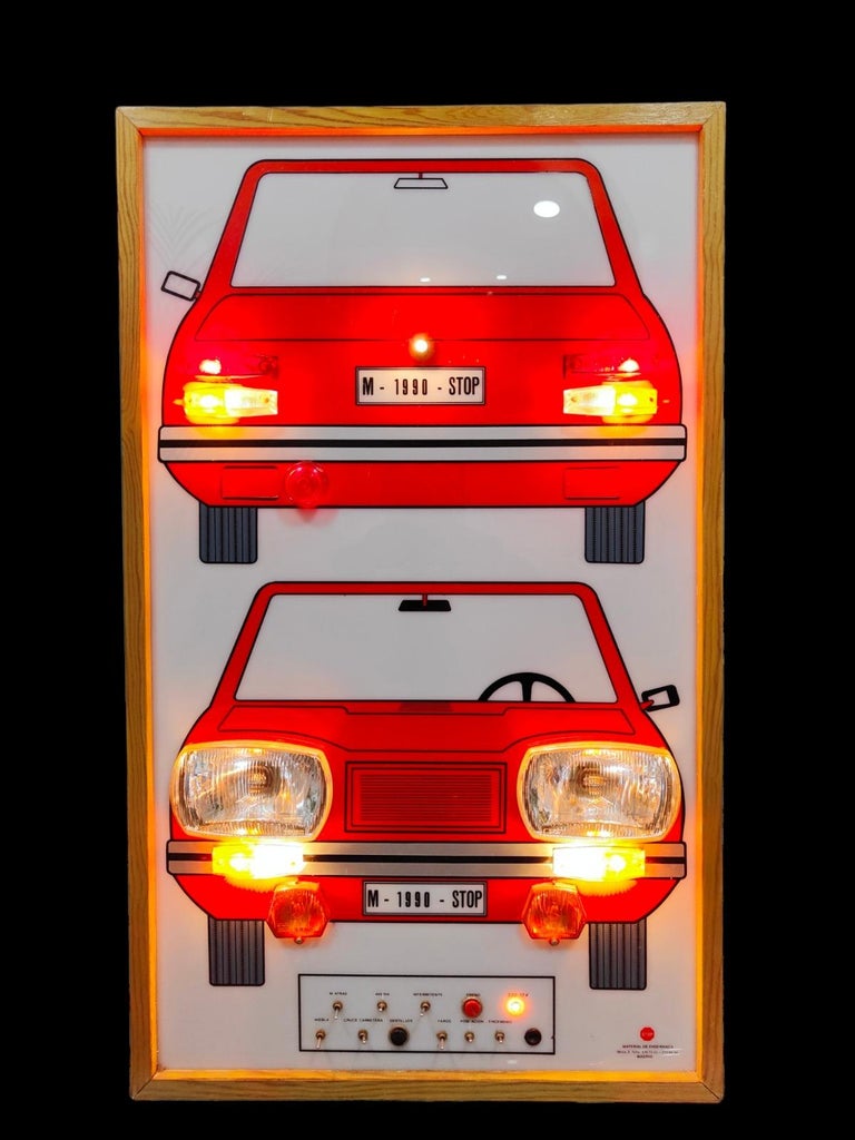 FRAME DRIVING SCHOOL 70 S 20th Century For Sale at 1stDibs