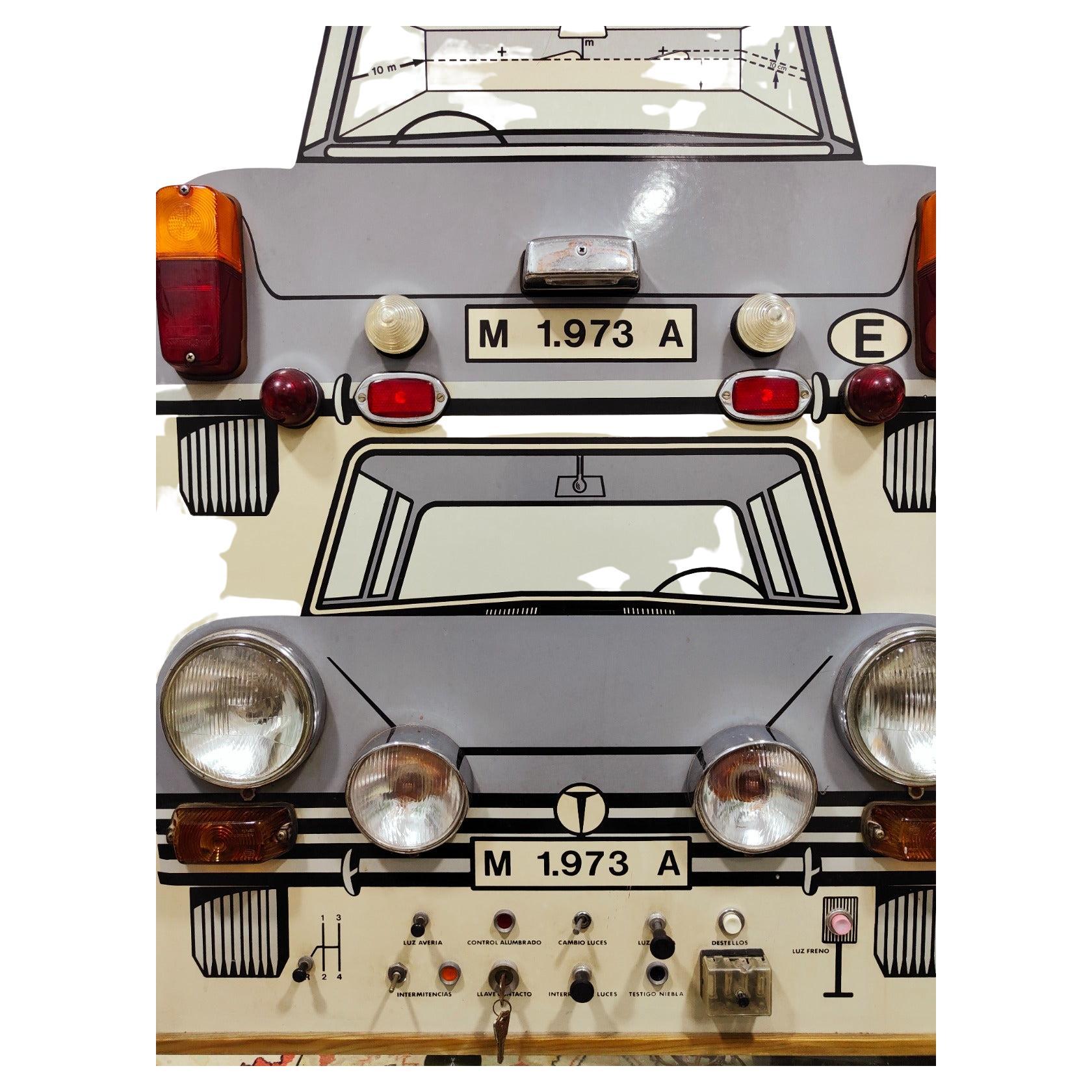 Frame Driving School, 70s, 20th Century For Sale at 1stDibs