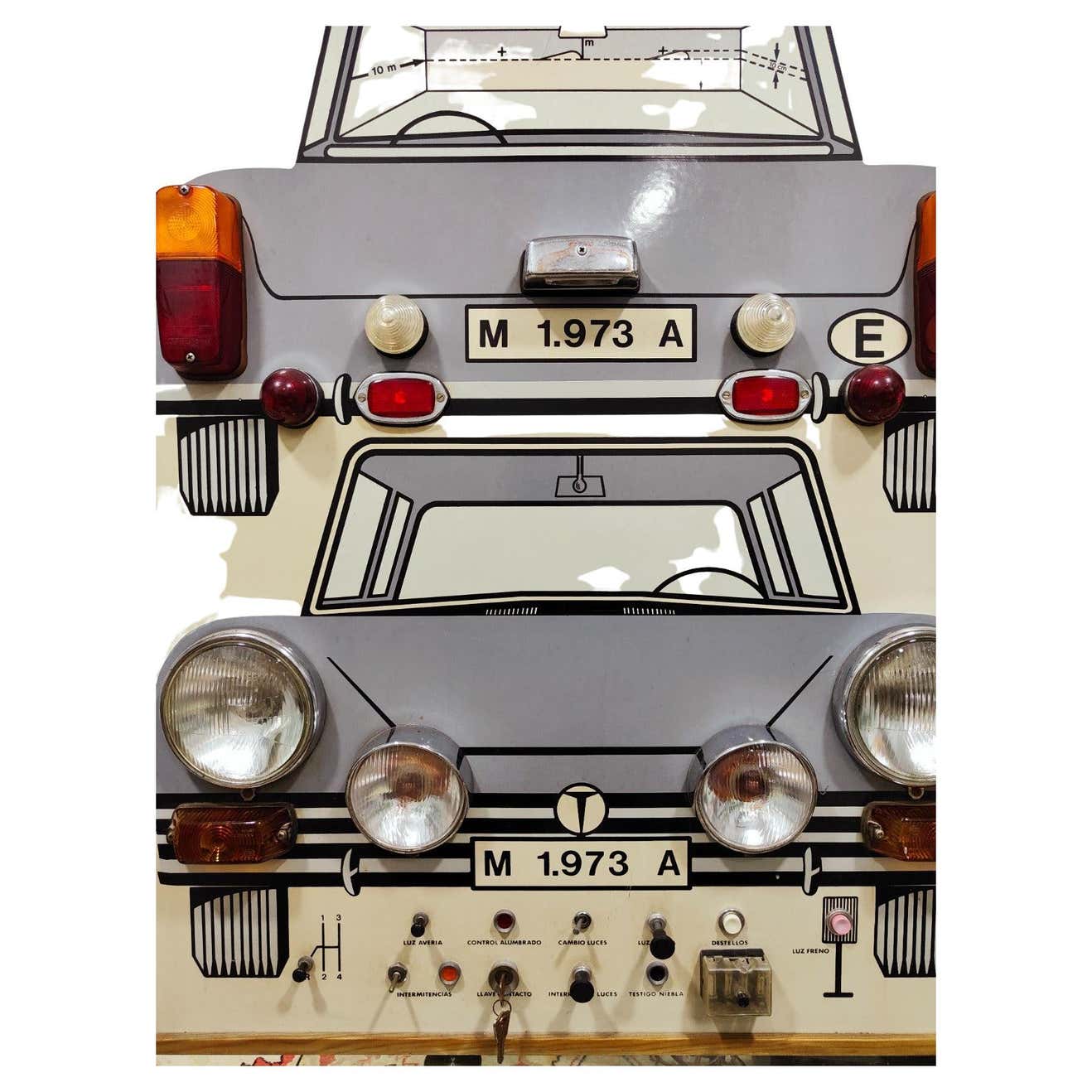 Frame Driving School, 70s, 20th Century For Sale at 1stDibs