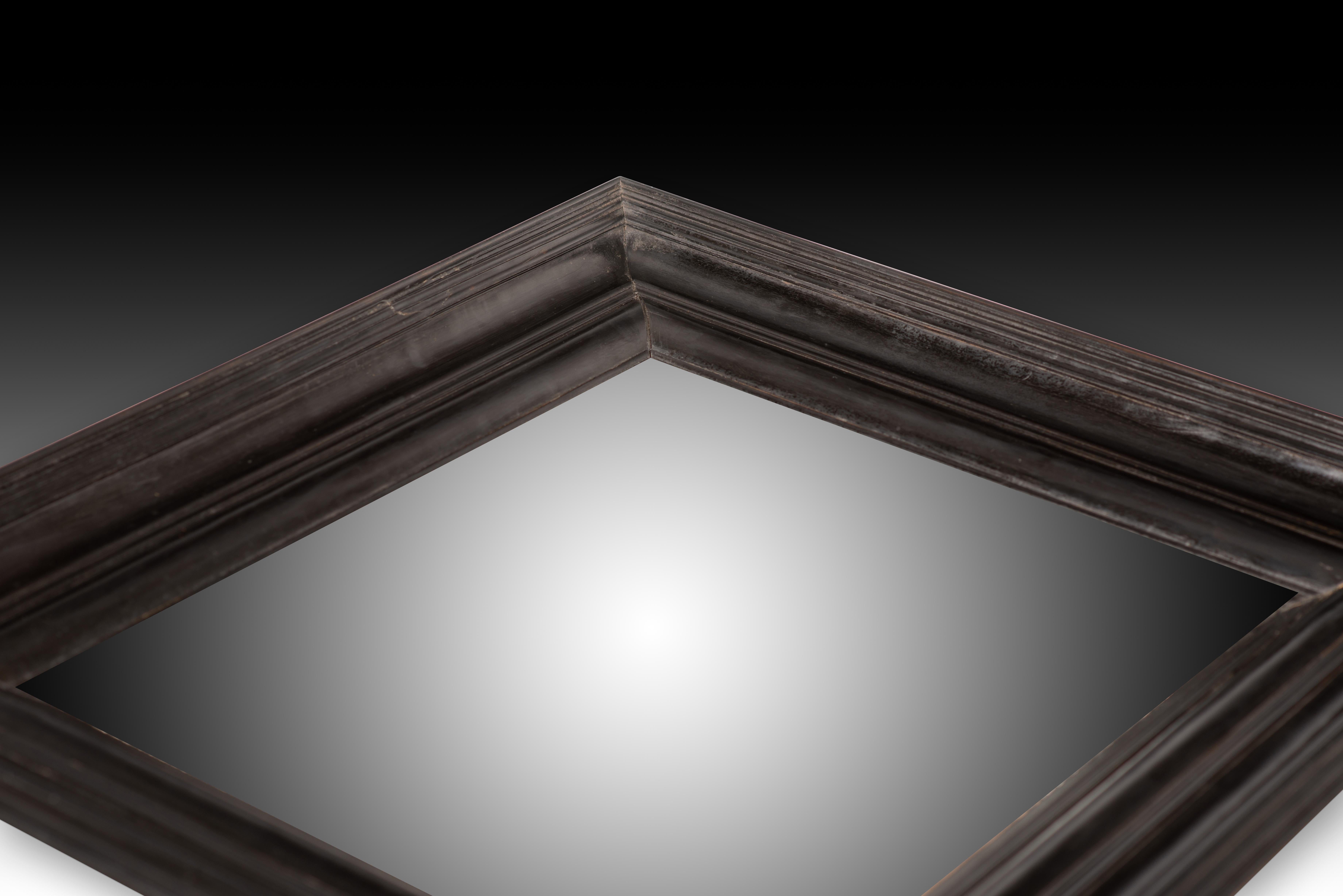 18th Century and Earlier Frame. Ebonized wood. Dutch school, 17th century.