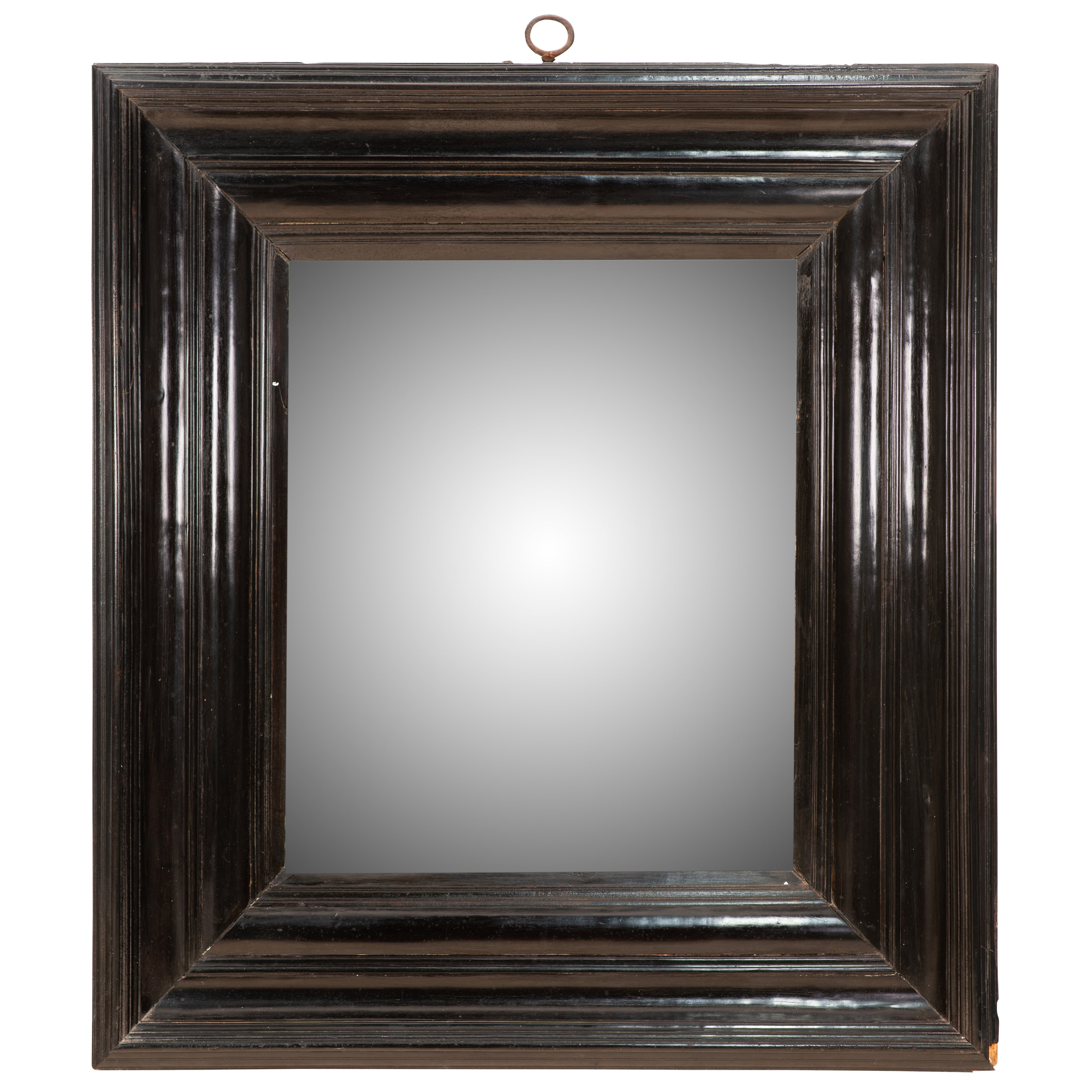 Frame. Ebonized wood. Dutch school, 17th century.