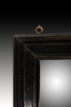 Frame. Ebonized wood, metal. Dutch school, 17th century.