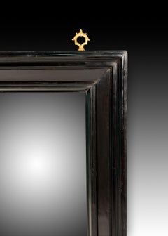 Frame. Ebonized wood, metal. Dutch School, 17th  century.