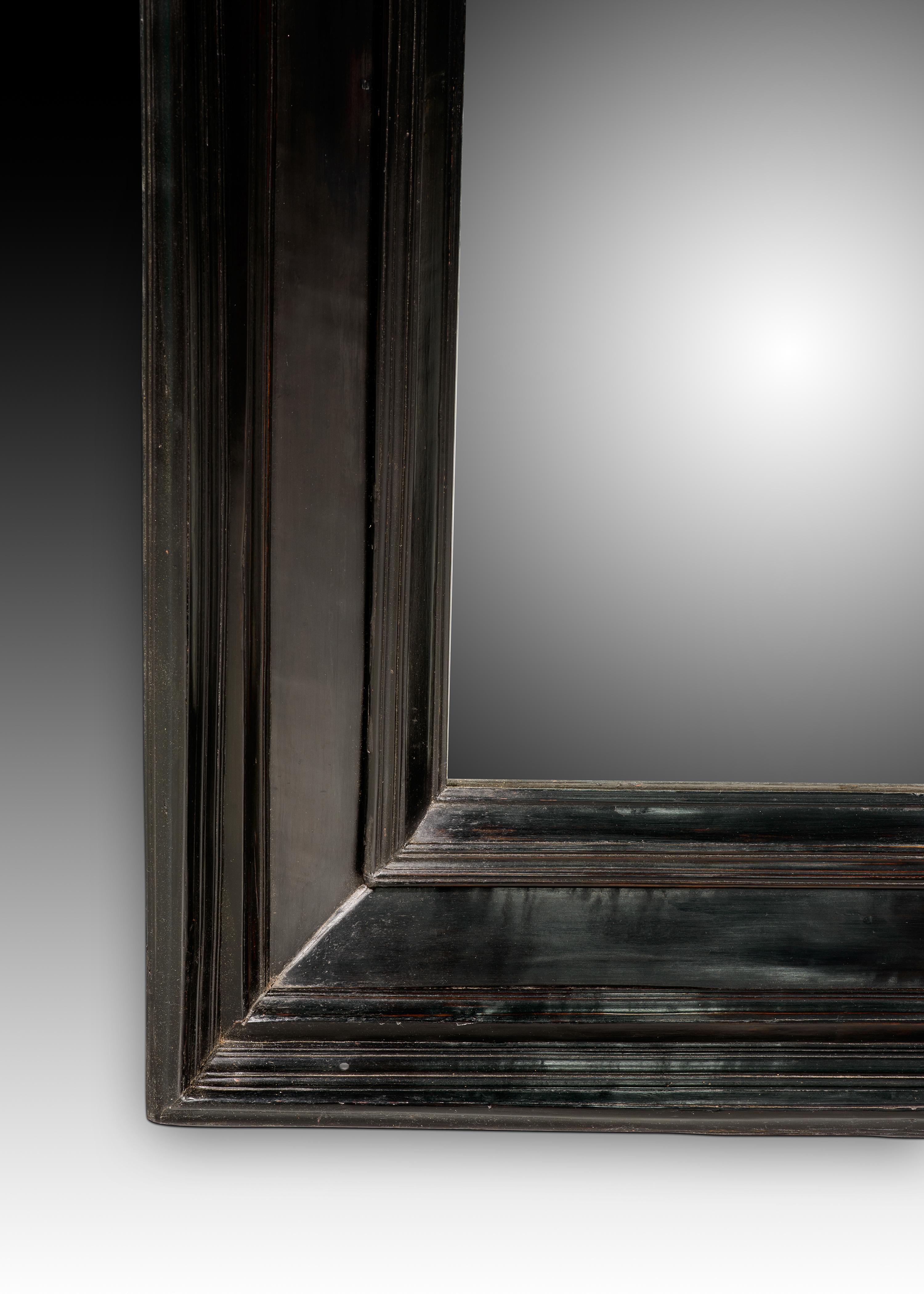 Marco. Madera ebonizada, metal. Escuela Holandesa, 17  siglo. Europeo en venta