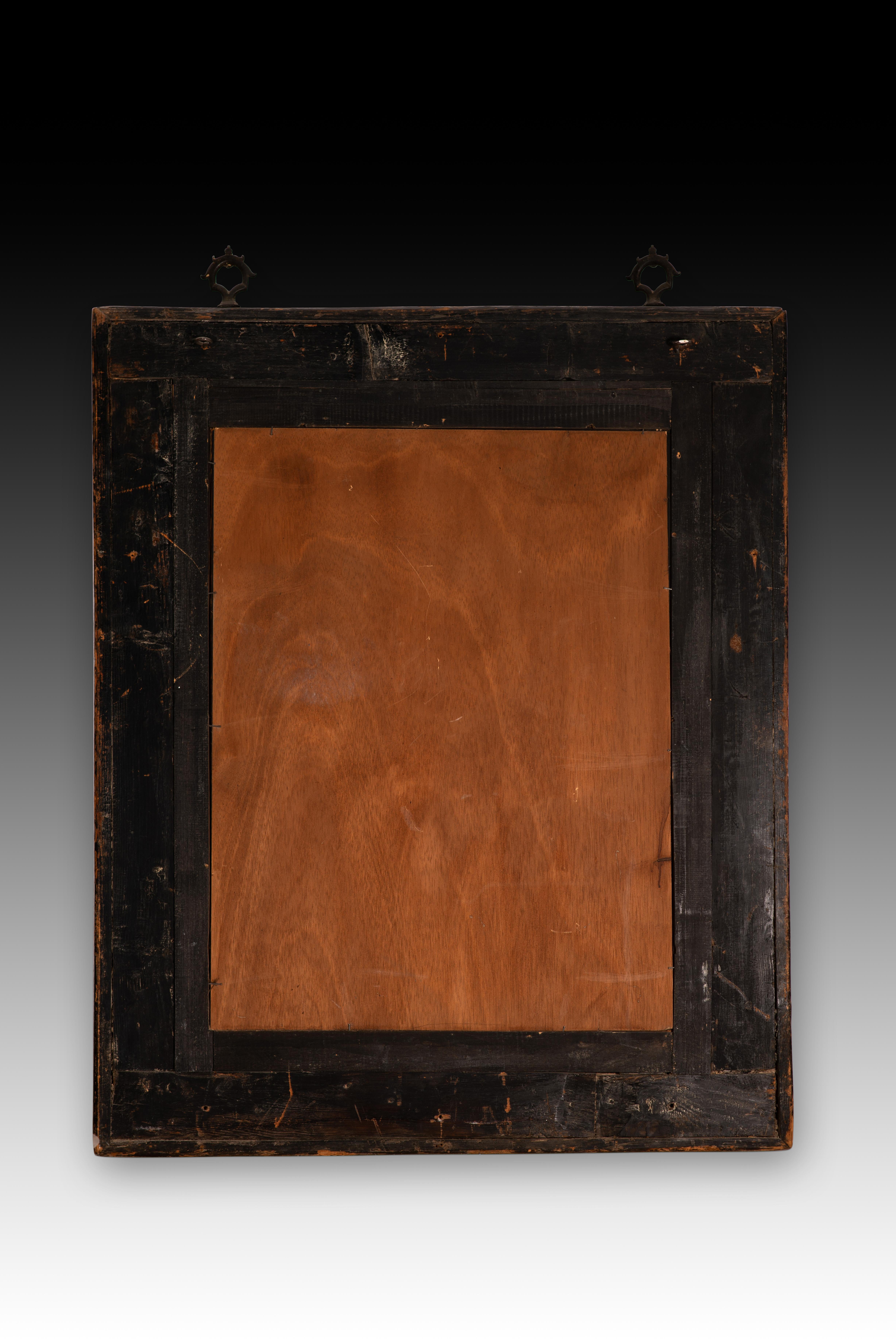 Other Frame. Ebonized wood, metal. Dutch school, 17th century.
