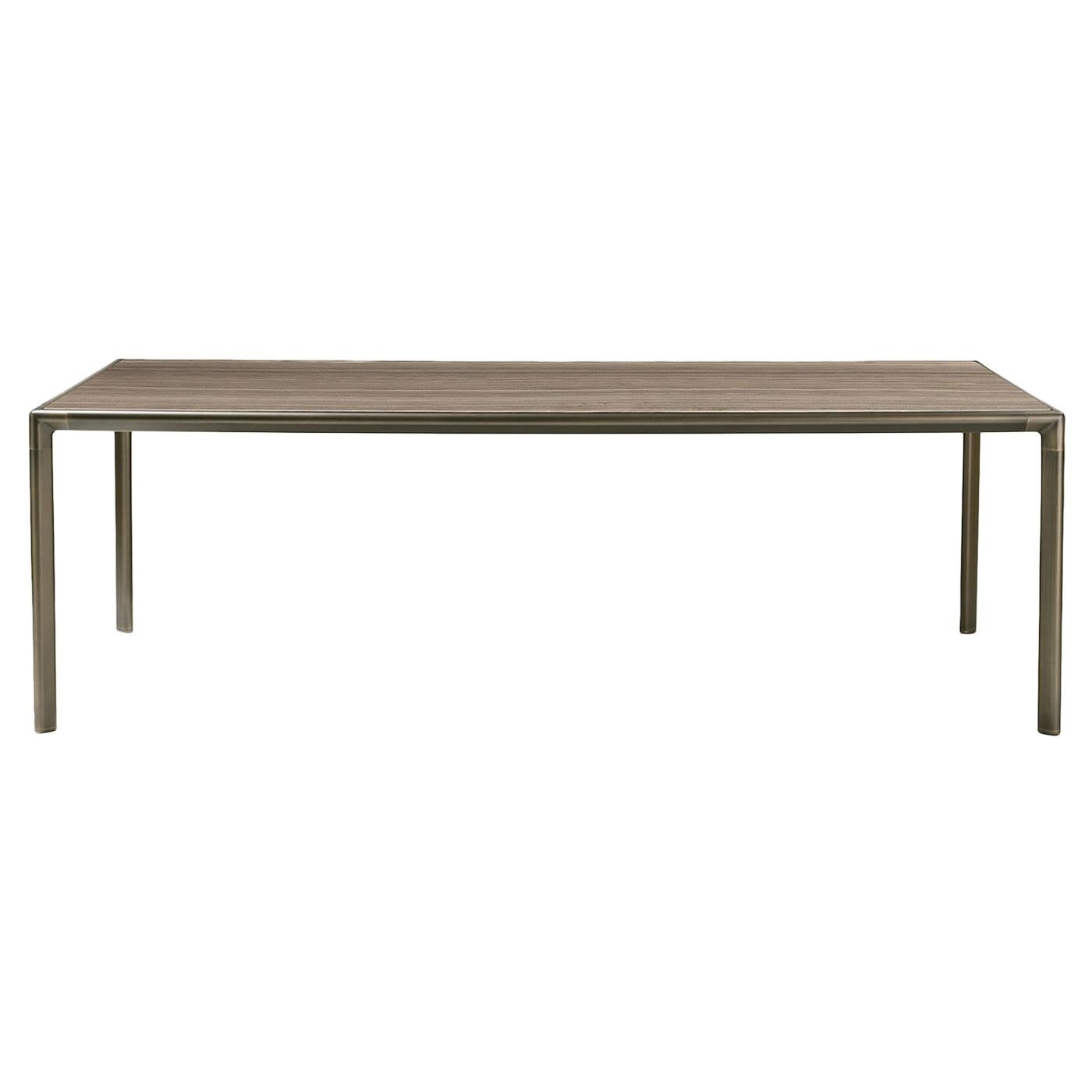 Frame Eramosa Marble Dining Table For Sale