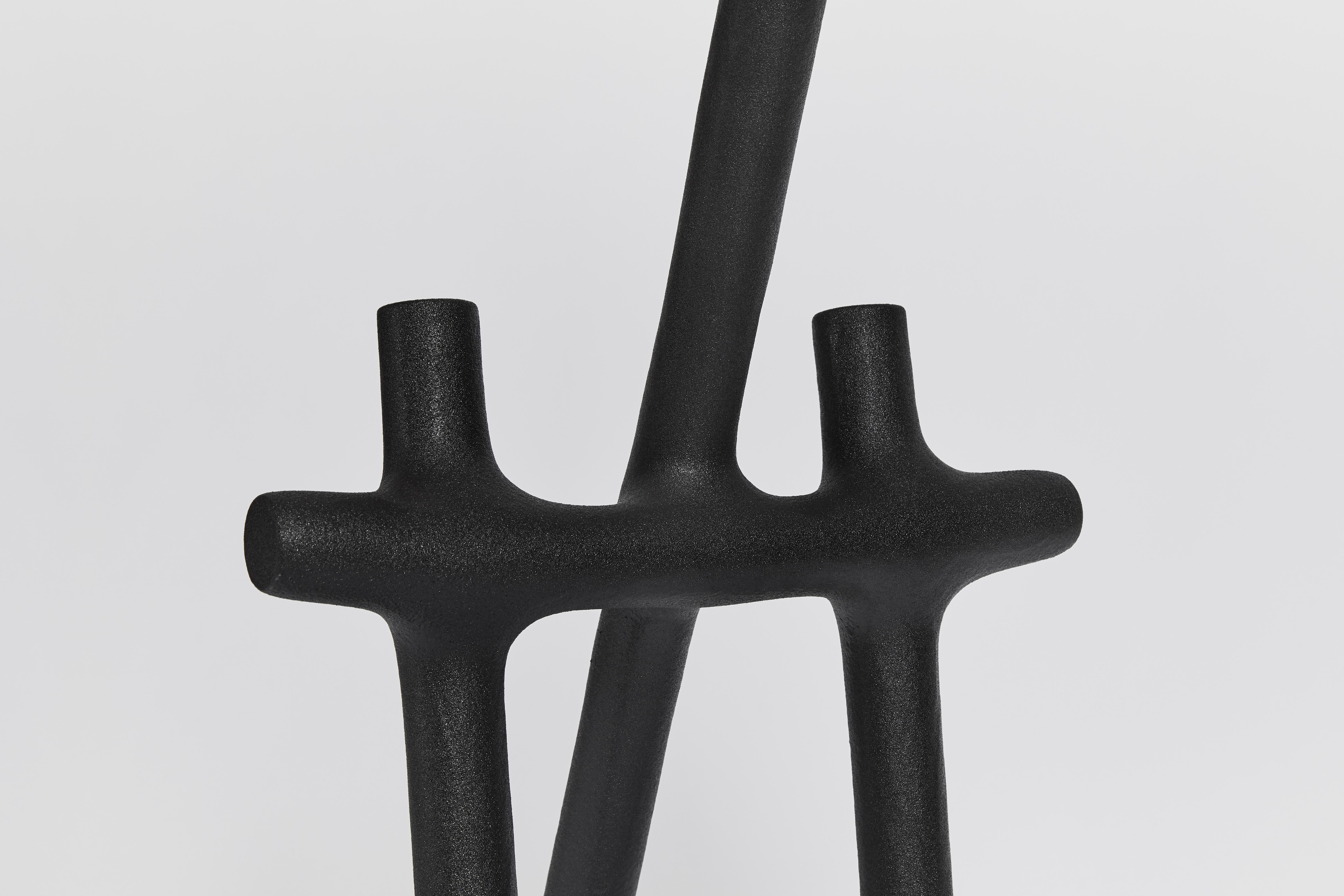 Frame Edition Moderne Limitée Sable et Nylon Lampadaire par Hot Wire Extensions Neuf - En vente à Geneve, CH