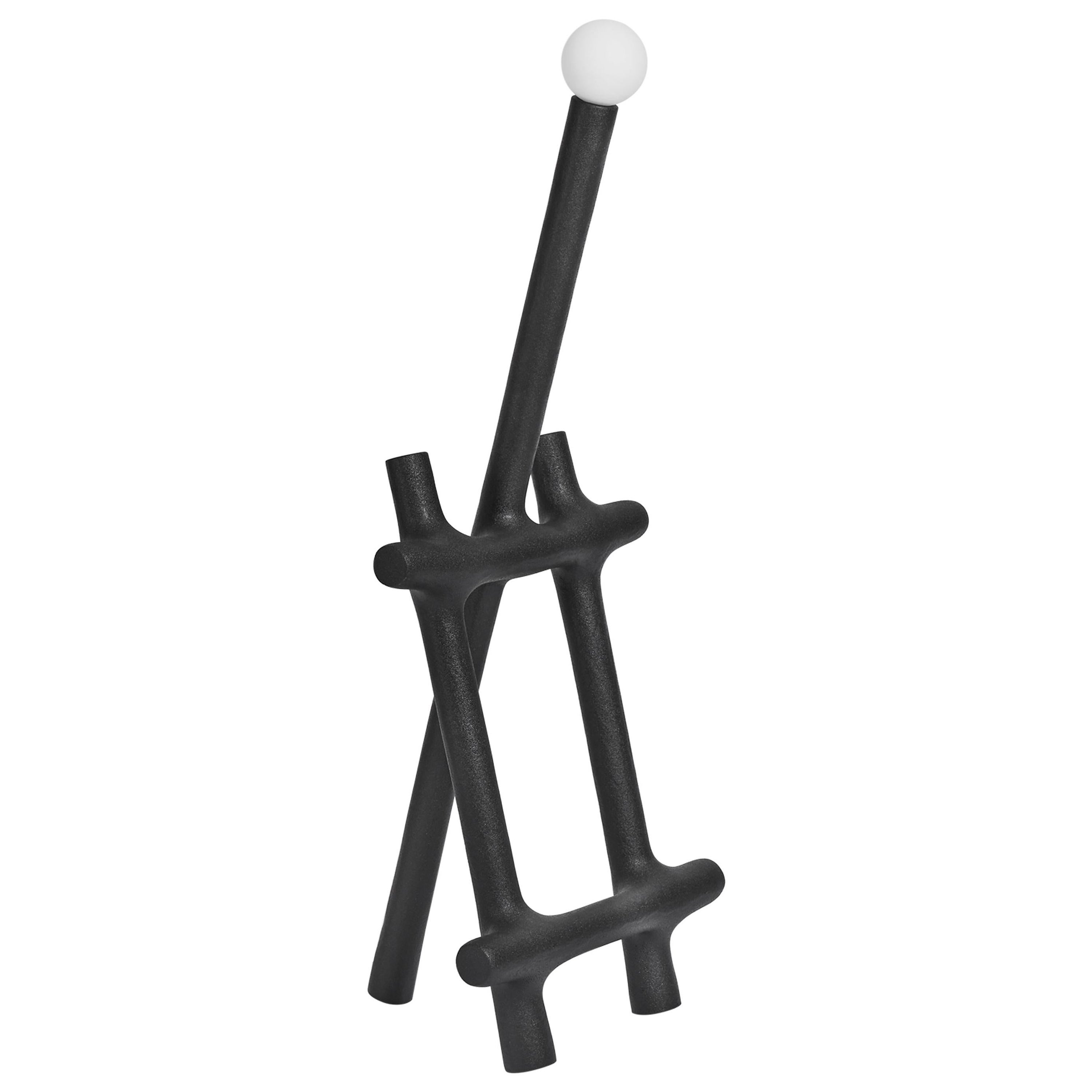 Frame Limited Edition Modern Sand and Nylon Floor Lamp by Hot Wire Extensions